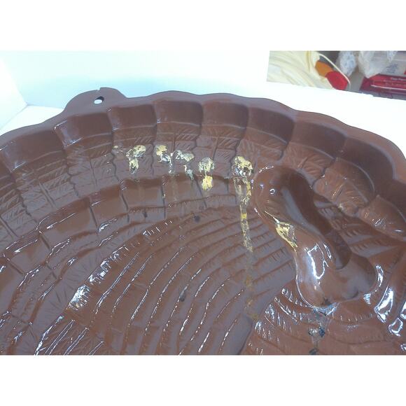 Vintage 3D Happy Thanksgiving Vacuform Molded Wall Hanging - Picture 8 of 8